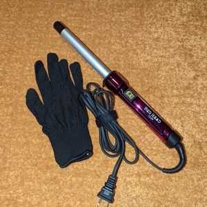 BEDHEAD Curlipops Ceramic Clamp-Free Curling Wand Iron, 3/4"